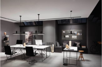 Lampa wisząca Wever&Ducre ROOMOR OFFICE 1.0 OPAL - 2