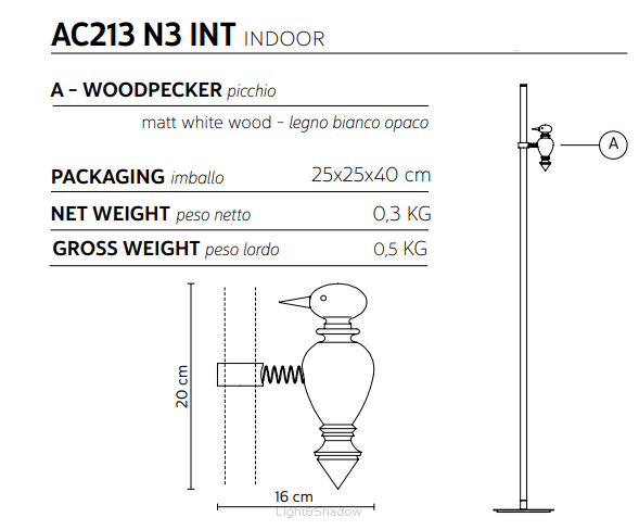 Karman  WOODPECKER akcesorium