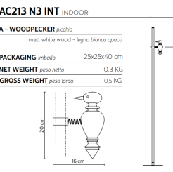 Karman  WOODPECKER akcesorium