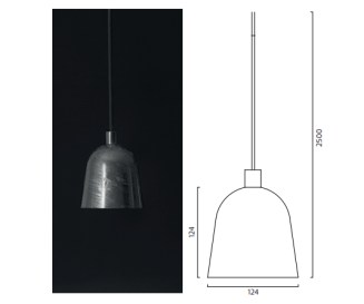 Lampa wisząca Zero Lighting CONVEX mini - 2