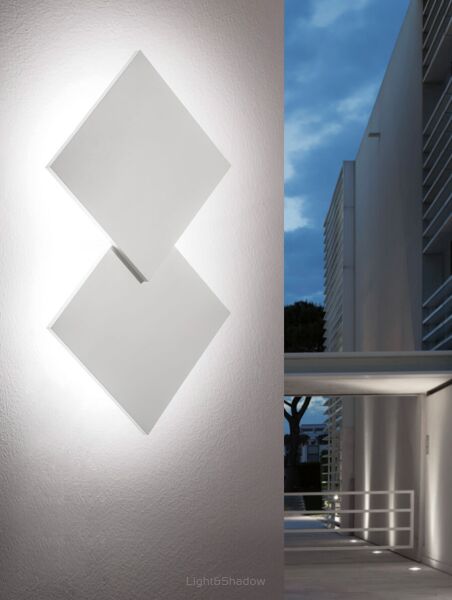 Kinkiet led Lodes Puzzle Outdoor Double Square