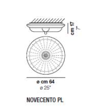 Vistosi NOVECENTO PL natynkowa - 4