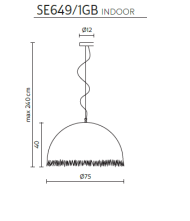 Karman Plancton suspension 75cm - 3