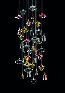 Lodes NOSTALGIA GLASS LARGE suspension - 4