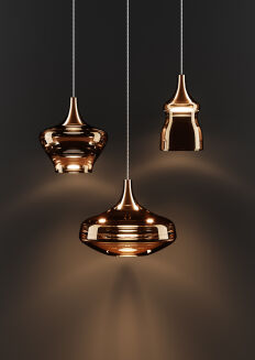 Lodes NOSTALGIA GLASS LARGE suspension - 11