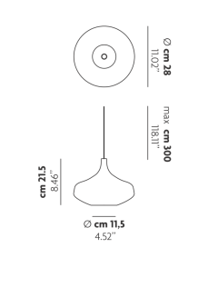 Lodes NOSTALGIA GLASS LARGE suspension - 2