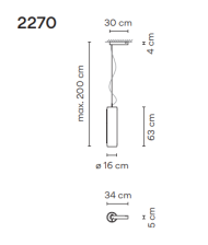 Vibia GUISE 2270 pendant - 3