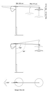 Lampa podłogowa Marset Ginger  XL/XXL - 10