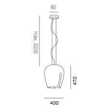 Lampa wisząca MOLTO LUCE Zita PD - 4