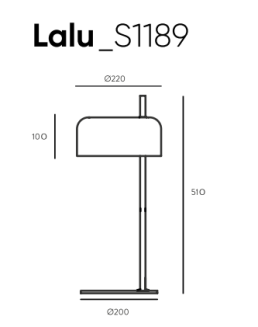 Lampa biurkowa Aromas LALU_S1189 - 2