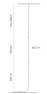 Karman LEDA sufit-podłoga - 6