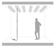 Karman LEDA sufit-podłoga - 7