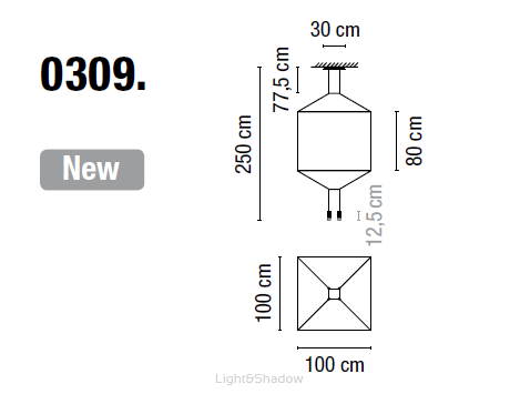 Lampa wisząca VIBIA WIREFLOW 3